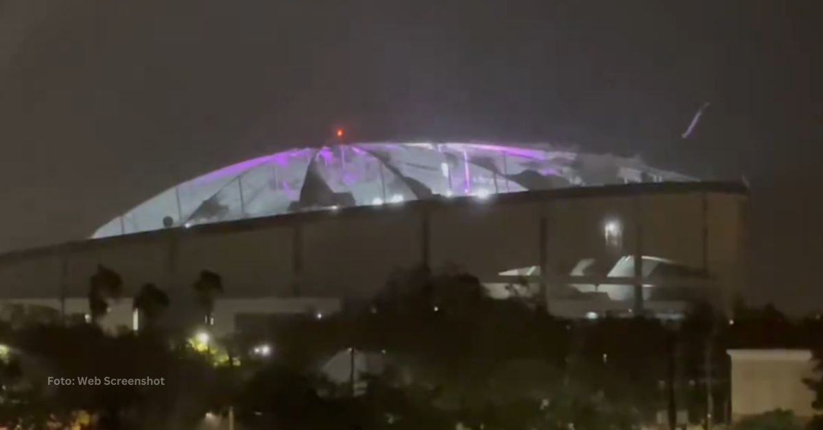 Huracán Milton y su paso por el Tropicana Field